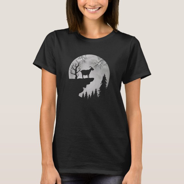 Camiseta Goat Halloween Spooky 1 (Frente)