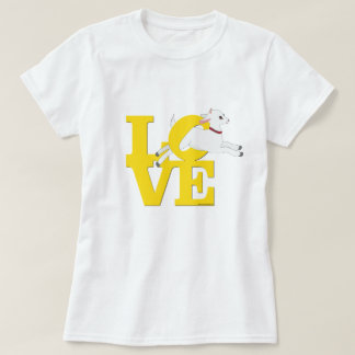 Camiseta GOAT LOVER | AMARELO Gato L O V E - Capim branco