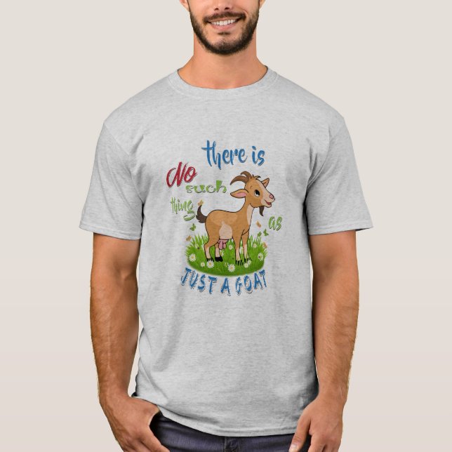 Camiseta GOAT Lover | Apenas um Goat GetYerGoat™ (Frente)
