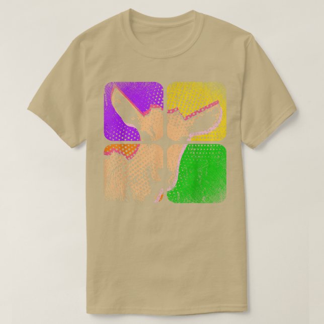 Camiseta Goat Lover Farm Animal Lover Farmer Pop Art Goat  (Frente do Design)