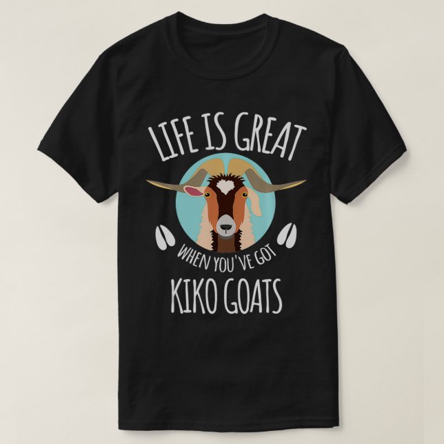 Camiseta Goat Lovers Animal Meme Pet Pun Funny Kik (Frente do Design)