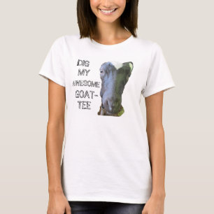 Camiseta Goat "MY AWESOME GOAT-TEE" Mulher: Bebê