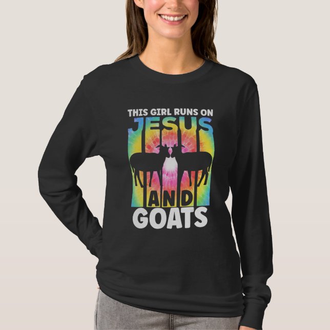 Camiseta Goat Outfit for Goat Lovers Apparel Women Girls_2 (Frente)