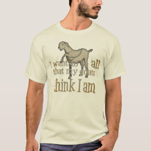 Camiseta Goat Sayings on Basic t-shirt for Goat Lover Gift