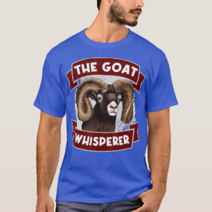 Camiseta Goat Whisperer Funny Goat Lover Oferece Loucura