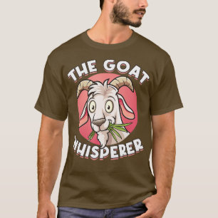 Camiseta Goat Whisperer Funny Goat Lover Oferece Vintage