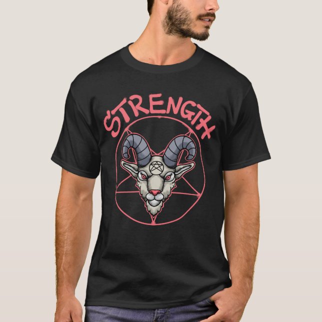 Camiseta Goat with Horns streetwear (Frente)