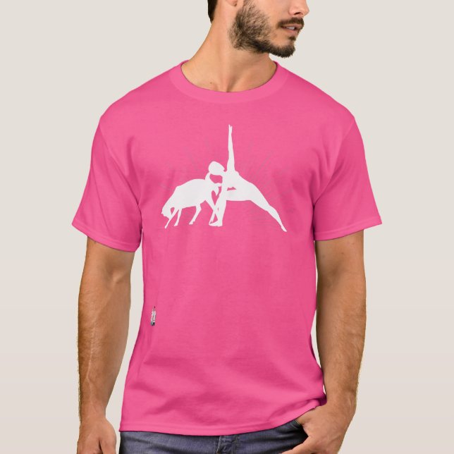 Camiseta Goat Yoga Downward Goat (Frente)