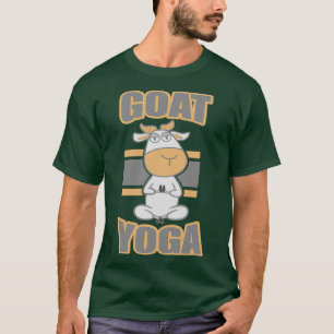 Camiseta Goat Yoga Gain Yoga Mediation Gift