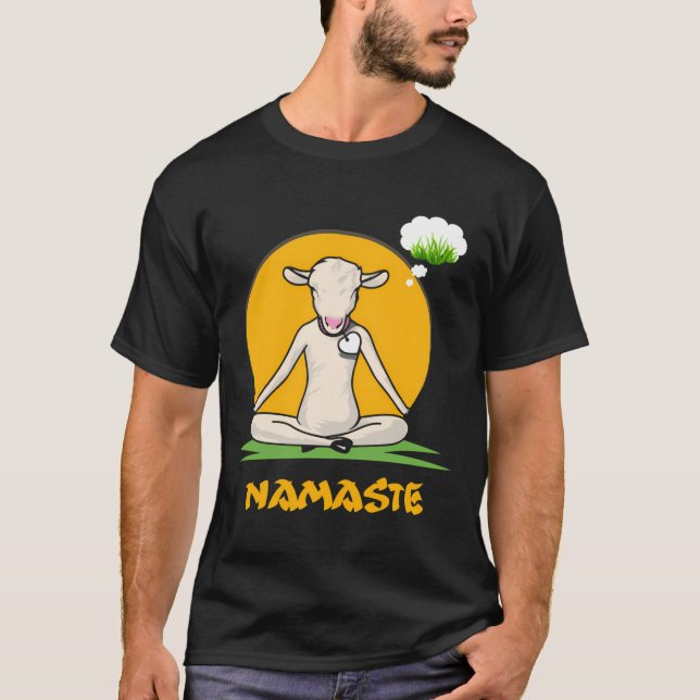 Camiseta Goat Yoga Gift-Yoga Goat Engraçado Em Presentes Le (Frente)