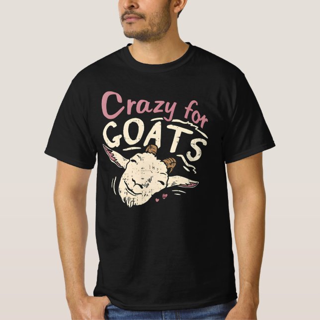 Camiseta goat yoga happy (Frente)