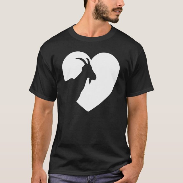 Camiseta Goats Lover Men Meninas Mamãe Senhora Engraçada El (Frente)