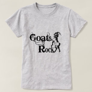 Camiseta GOATS ROCK   por TotallyGoatally™