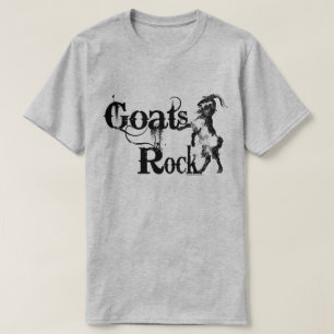 Camiseta GOATS ROCK   por TotallyGoatally™