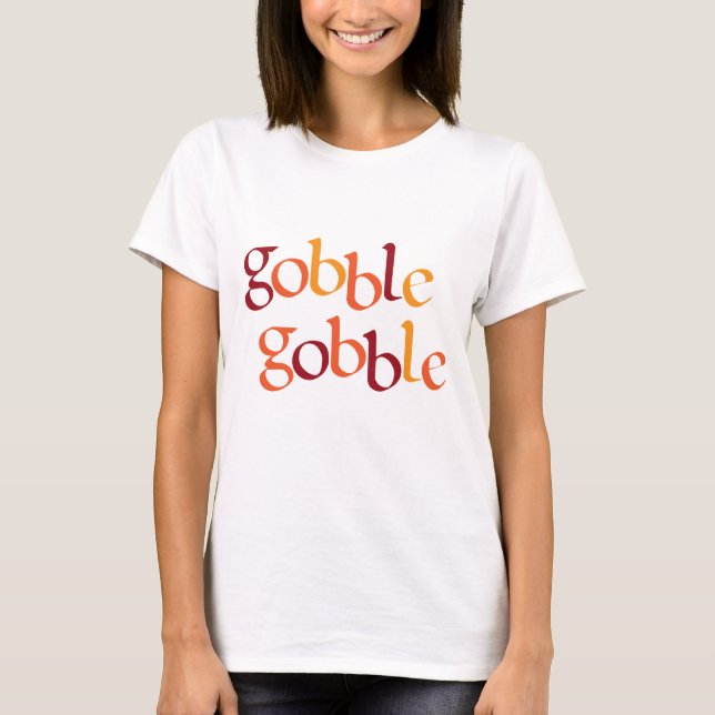 Camiseta gobble (Frente)
