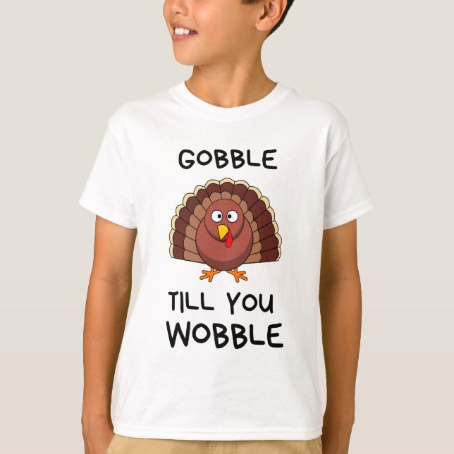 Camiseta Gobble até você balançar (Frente)