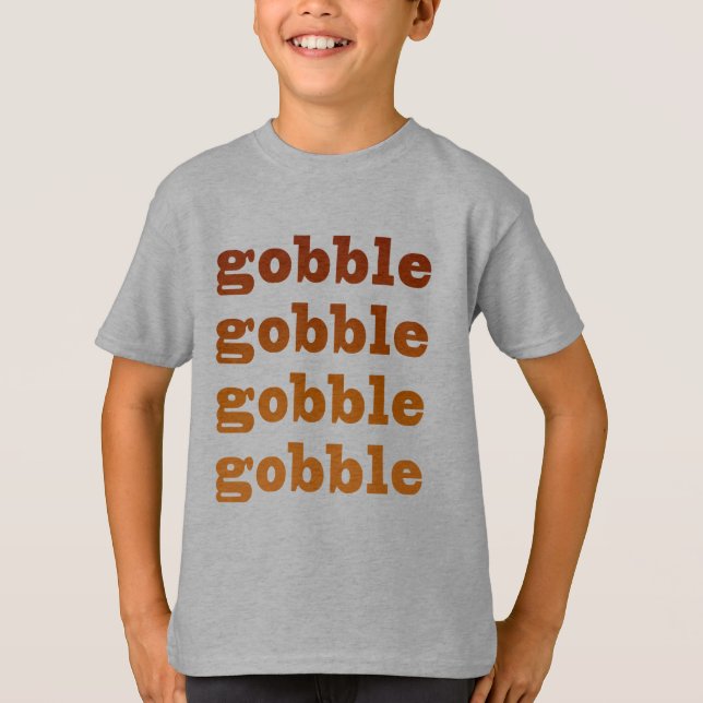 Camiseta Gobble Gobble (Frente)