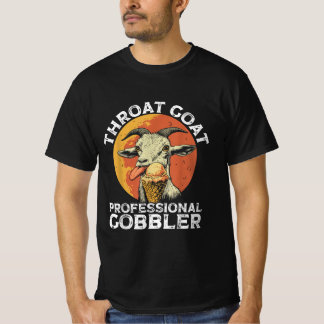 Camiseta Gobblo profissional da garganta Humor engraçado