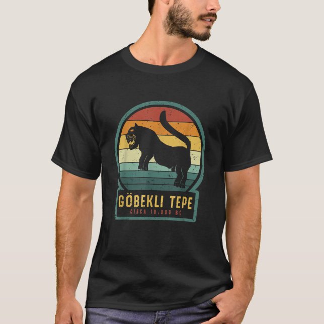 Camiseta Gobekli Tepe Lion Large Cat Ancian Megalithic Str (Frente)