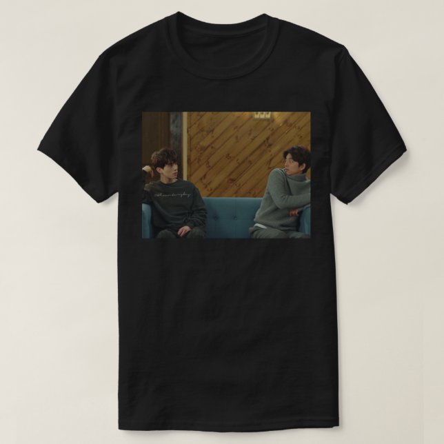 Camiseta Goblin kdrama, gong yoo, lee dong-wook Sticker (Frente do Design)