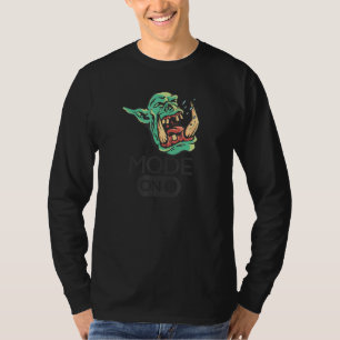 Camiseta GOBLIN MODE ON Goblins Screaming Meme Ativado