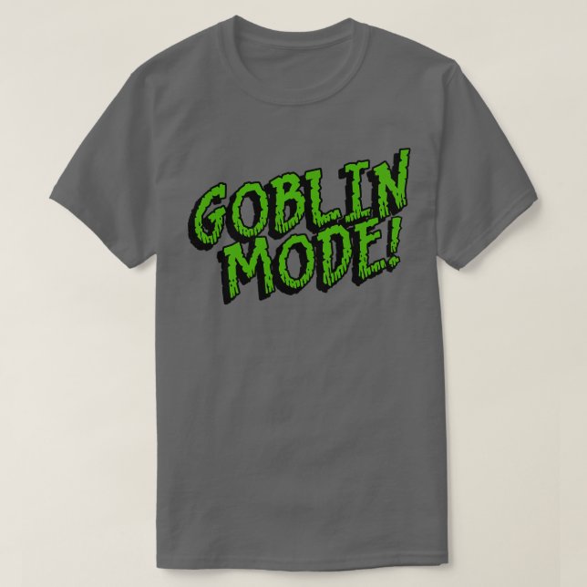CAMISETA GOBLIN MODO 1 (Frente do Design)