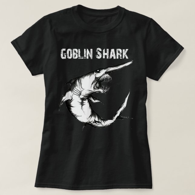 Camiseta Goblin Shark  - Goblin Shark Lovers Gifts (Frente do Design)