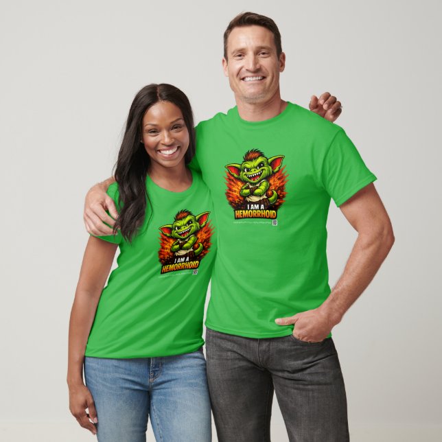 Camiseta Goblinantics™: Edição Hemorroidas Gribble (Unissex)
