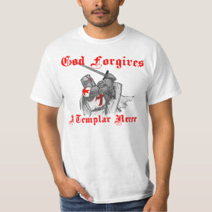 Camiseta God a forgives Templar never