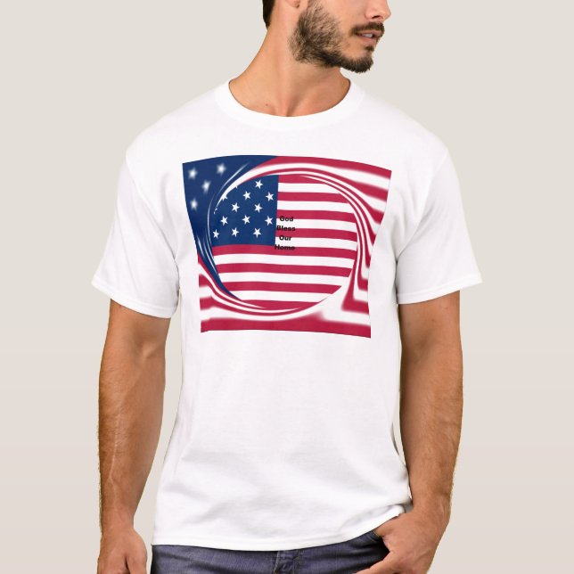 Camiseta God Bless our Home (Frente)