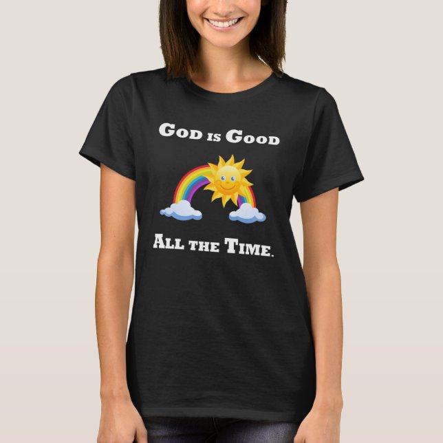 Camiseta God is Good Saved by Grace Worship Jesus Christ Sa (Frente)