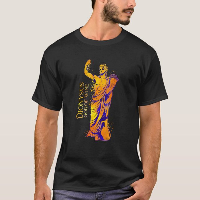 Camiseta God Of Wine  Dionysus (Frente)