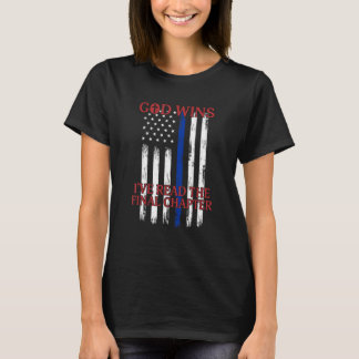 Camiseta God Wins I ve Read The Final Chapter American Flag