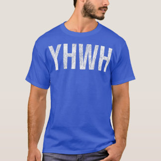 Camiseta God YHWH in Hebrew Meaning Tetragrammaton Yahweh F