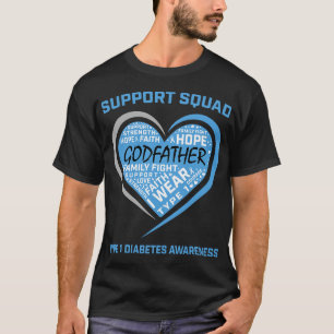 Camiseta Goddad Tipo 1 Sensibilização Goddad T1