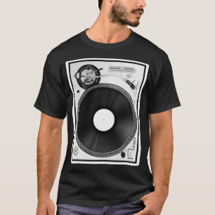 Camiseta Goddad Turntables DJ Vinyl Record Turntables