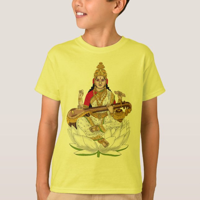 Camiseta Goddess Saraswati T-Shirts (Frente)