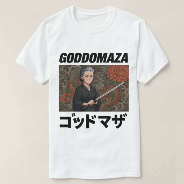 CAMISETA GODDOMAZA ANIME TEE (Frente do Design)