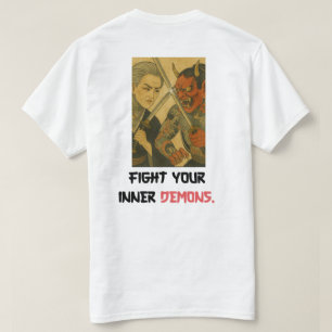 CAMISETA GODDOMAZA EDO ERA LUTE CONTRA SEUS DEMÔNIOS INTERN
