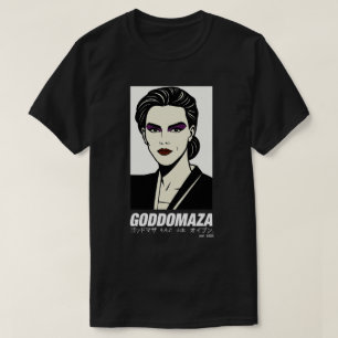 CAMISETA GODDOMAZA EST. 1985 PT. 1 HOMENS PRETO