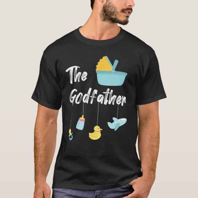 Camiseta Godfather Godson Goddaughter Godchild Godparent (Frente)