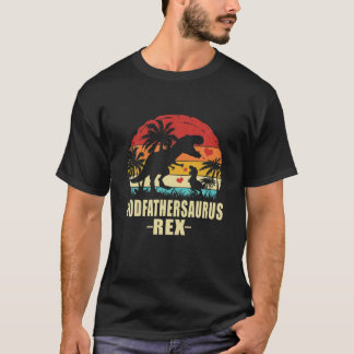 Camiseta Godfathersaurus T Rex Dinosaur Goddad Saurus Fa