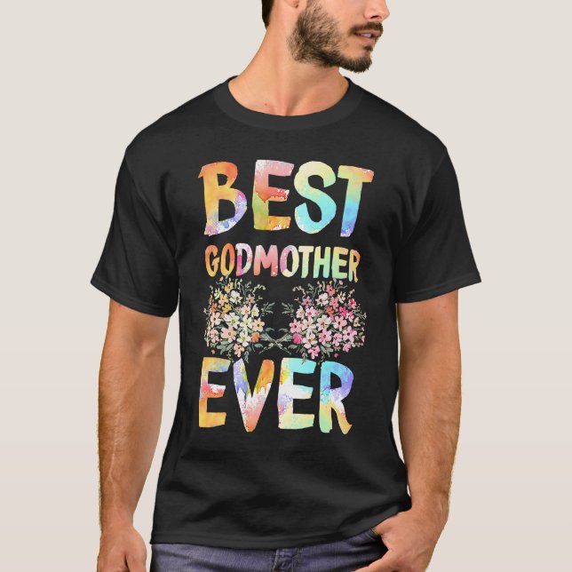 Camiseta Godmommy Best Godmother Ever (Frente)