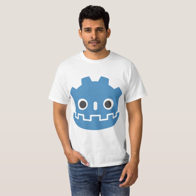 Camiseta Godot Engine T-Shirt (Frente Completa)