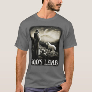 Camiseta Gods Lamb Jesus Cristo Christian
