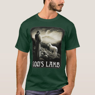 Camiseta Gods Lamb Jesus Cristo Christian