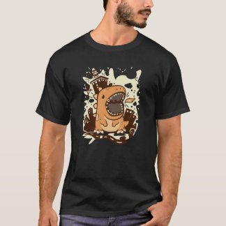 Camiseta Godzilla + Dinossauro é Dinozila
