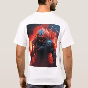 Camiseta Godzilla Street Fighter Mashup T-Shirt