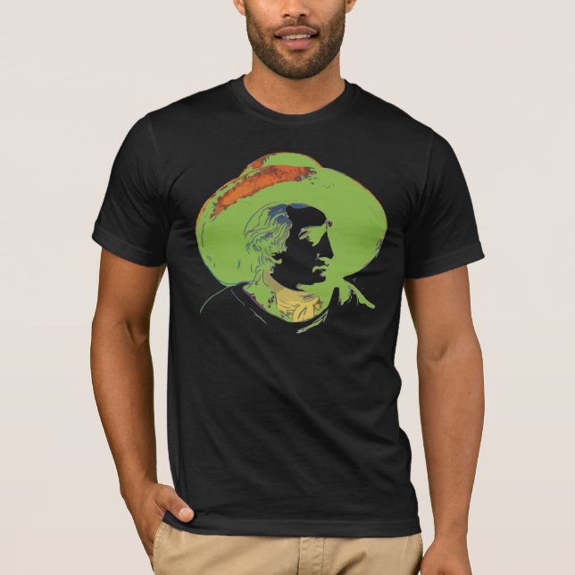 Camiseta Goethe retro para obscuridades (Frente)