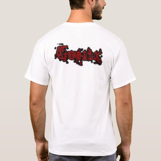 Camiseta Goetix - wormhole do DMT - xl (Verso)